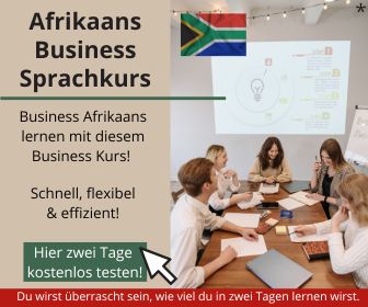 Business Afrikaans Sprachkurs Banner