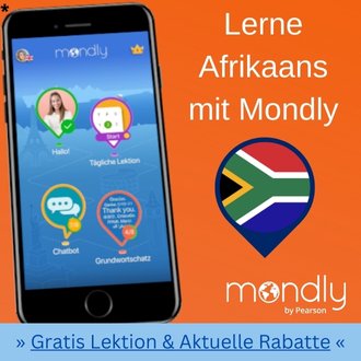 Afrikaans lernen mit Mondly