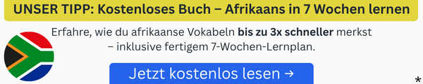 Footer Banner für kostenloses Buch Afrikaans lernen Download