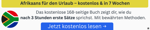 Footer Banner für kostenloses Buch Afrikaans lernen Download