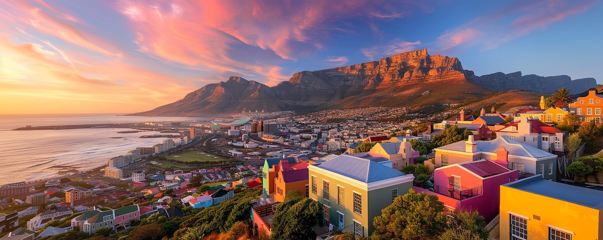 Kapstadt Tafelberg goldene Stunde Zeitplan Afrikaans lernen